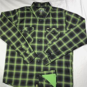 Dixxon Flannel “The Slimer” Men's 3XL. Worn a few times. With bag and tag.